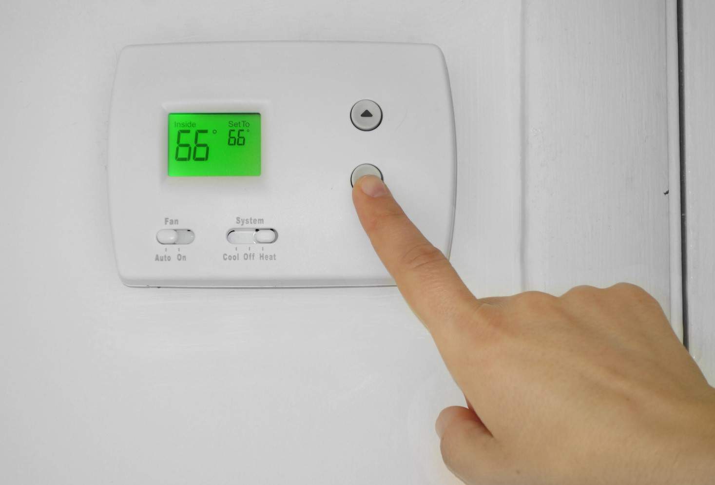 Photo d’un thermostat 