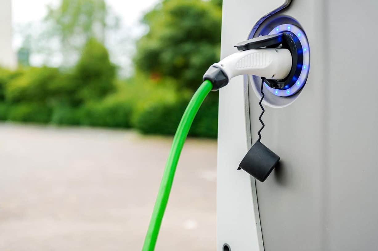 Borne de recharge pour véhicule électrique